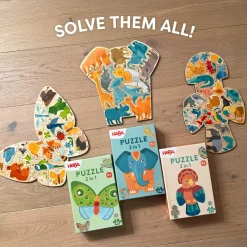 HABA Wooden Toys|Puzzles < Butterfly 2-in-1 Wooden Puzzle