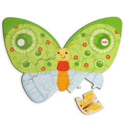 HABA Wooden Toys|Puzzles < Butterfly 2-in-1 Wooden Puzzle