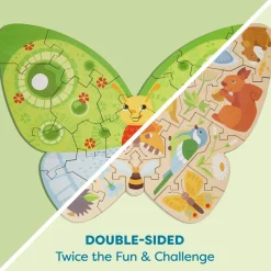 HABA Wooden Toys|Puzzles < Butterfly 2-in-1 Wooden Puzzle