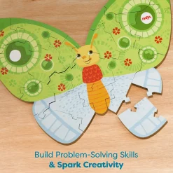 HABA Wooden Toys|Puzzles < Butterfly 2-in-1 Wooden Puzzle