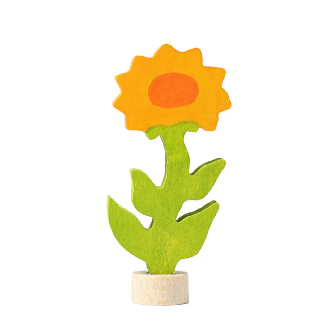 Grimm's Spiel u0026 Holz Summer Nature Table|Wooden Toys < Calendula Flower Decorative Figure