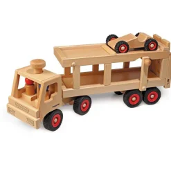 Fagus 4 Years|3 Years < Car Transporter Wooden Toy Truck