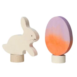 Grimm's Spiel u0026 Holz Handmade Toys|Parents < Celebration Ring Decorations - Easter Egg and Bunny