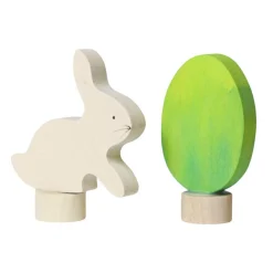 Grimm's Spiel u0026 Holz Handmade Toys|Parents < Celebration Ring Decorations - Easter Egg and Bunny