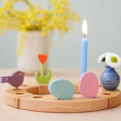 Grimm's Spiel u0026 Holz Handmade Toys|Parents < Celebration Ring Decorations - Easter Eggs