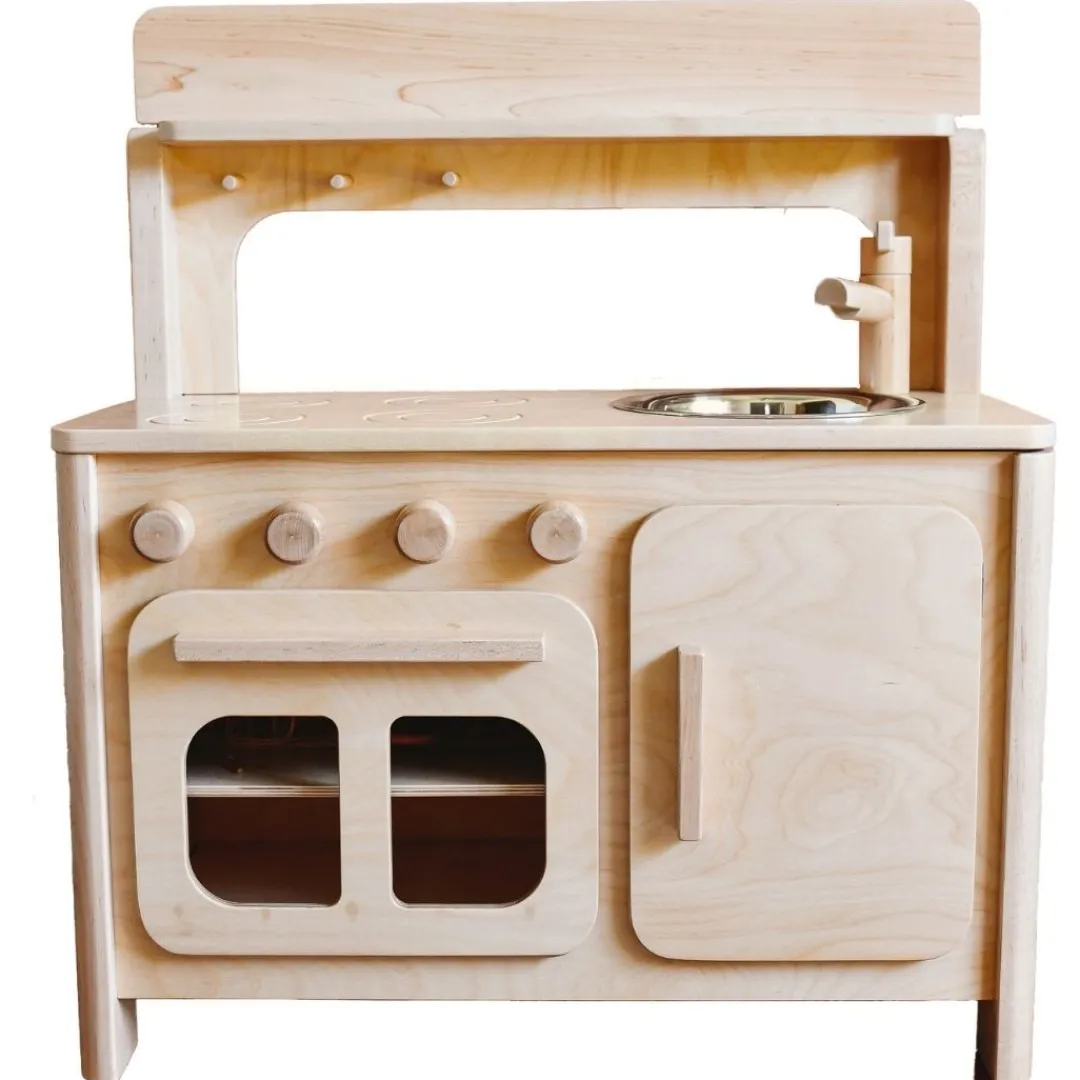 Bella Luna Toys Wooden Toys|4 Years < Chef's Wooden Play Kitchen