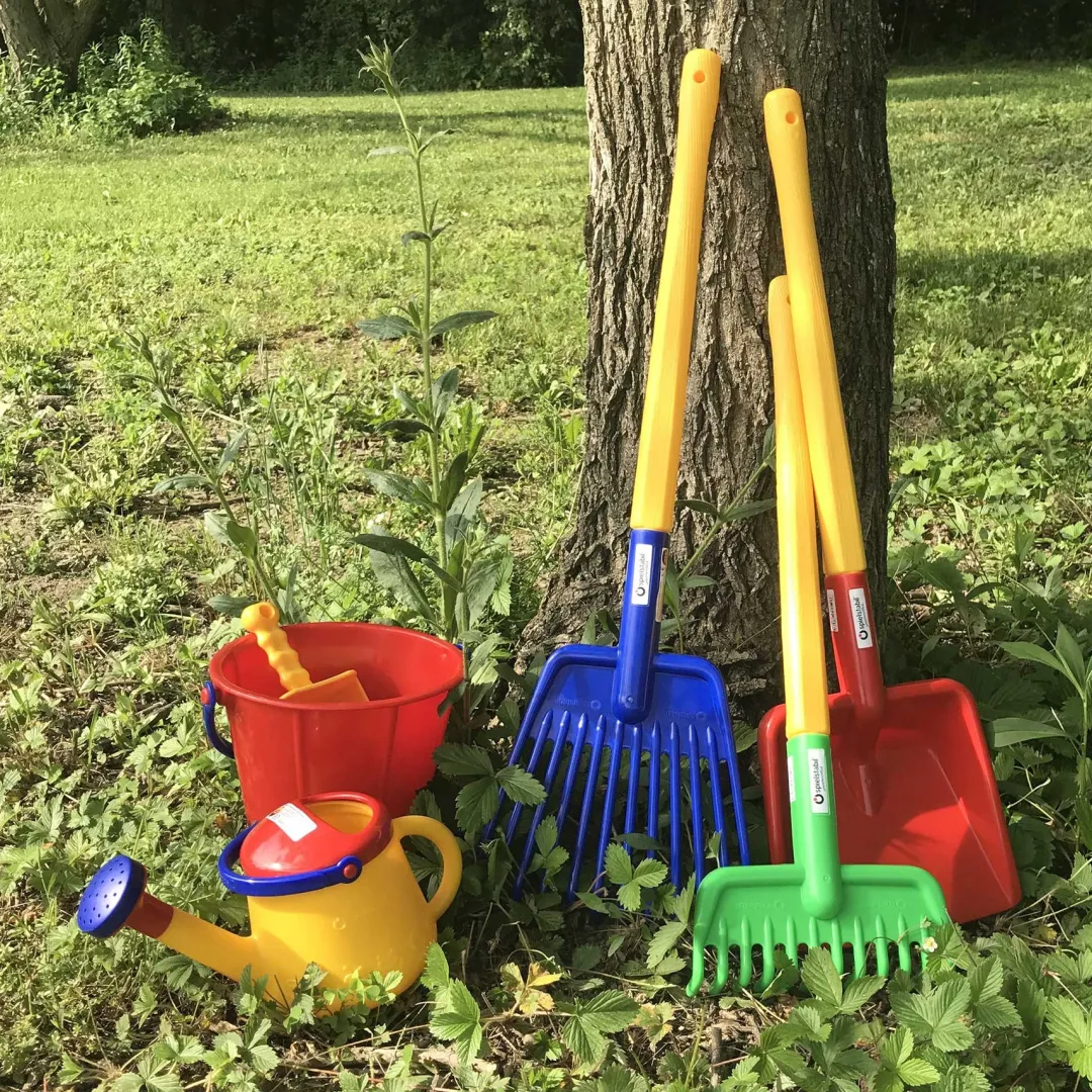 Spielstabil Outdoor Toys|4 Years < Children's Long Handled Leaf Rake
