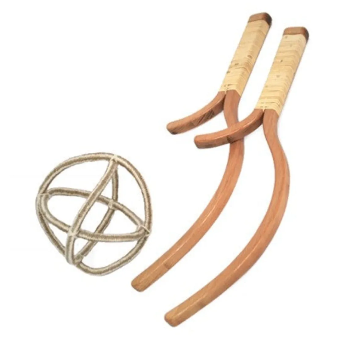 Play Visions Outdoor Toys|6 Years < Classic Jabbit Wooden Outdoor Throw and Catch