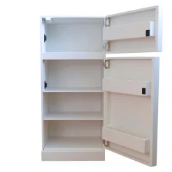 Bella Luna Toys Wooden Toys|4 Years < Classic White Wooden Play Refrigerator