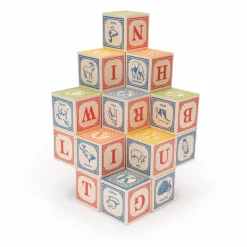 Uncle Goose Early Learning|4 Years < Classic Wooden Alphabet Blocks