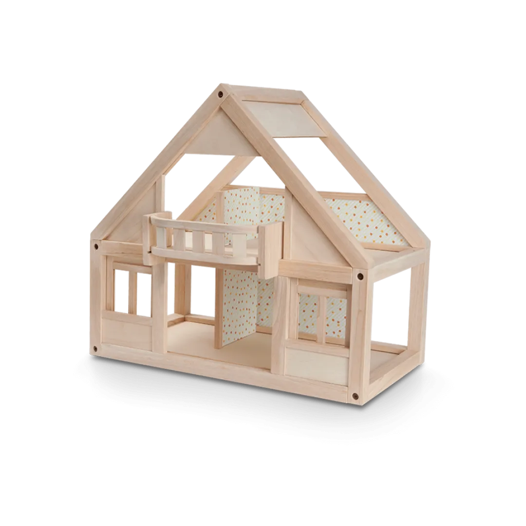 PlanToys USA Dollhouses|Wooden Toys < Classic Wooden Dollhouse