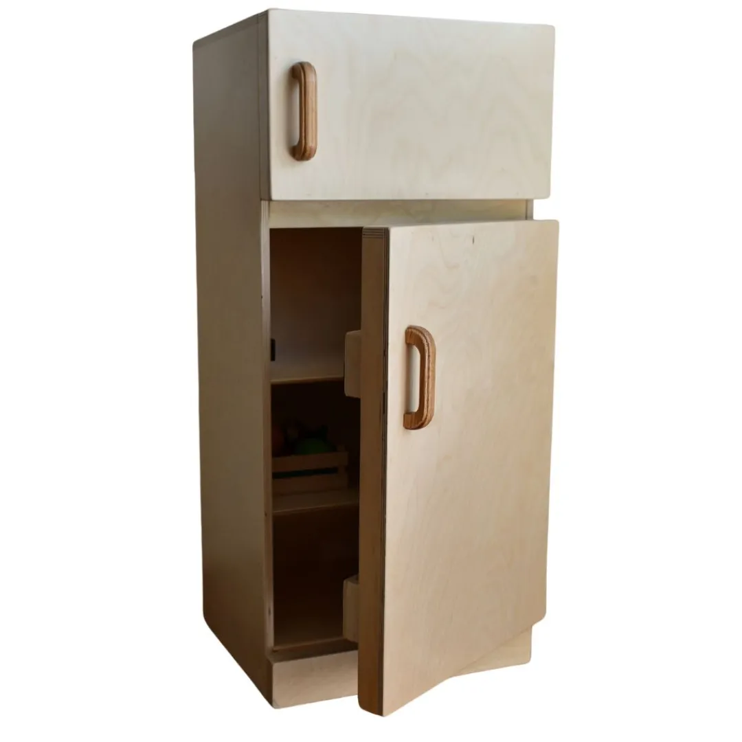 Lapp's Wooden Toys|4 Years < Classic Wooden Play Refrigerator