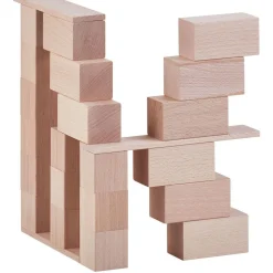 HABA 12-24 Months|Wooden Toys < Clever Up! Unit Wooden Block Building System 2.0