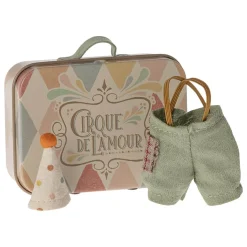 Maileg Maileg Collection|4 Years < Clown Clothes in a Suitcase - Little Brother Mouse