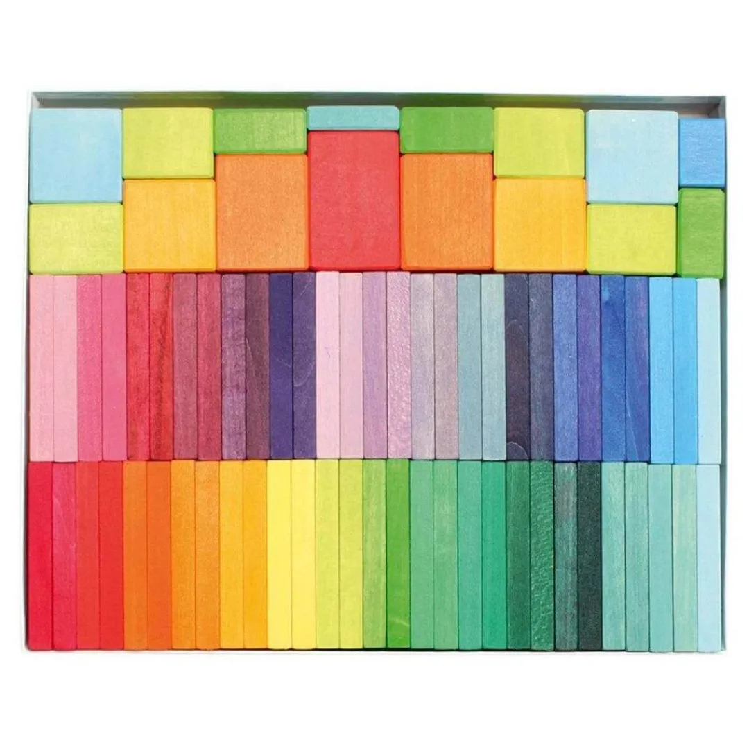 Grimm's Spiel u0026 Holz Marble & Ball Runs|Wooden Toys < Color Chart Rally Wooden Blocks Set