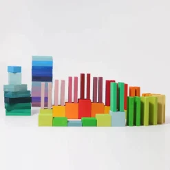 Grimm's Spiel u0026 Holz Marble & Ball Runs|Wooden Toys < Color Chart Rally Wooden Blocks Set