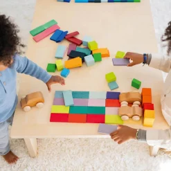 Grimm's Spiel u0026 Holz Marble & Ball Runs|Wooden Toys < Color Chart Rally Wooden Blocks Set