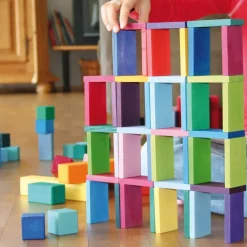 Grimm's Spiel u0026 Holz Marble & Ball Runs|Wooden Toys < Color Chart Rally Wooden Blocks Set