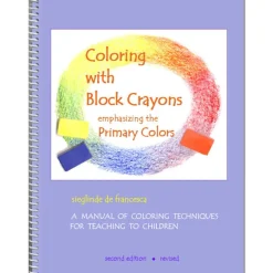 Teach Wonderment Made In The Usa|Books < Coloring With Block Crayons - Book