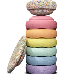 Stapelstein® Outdoor Toys|12-24 Months < Complete Balance and Stepping Stone Set