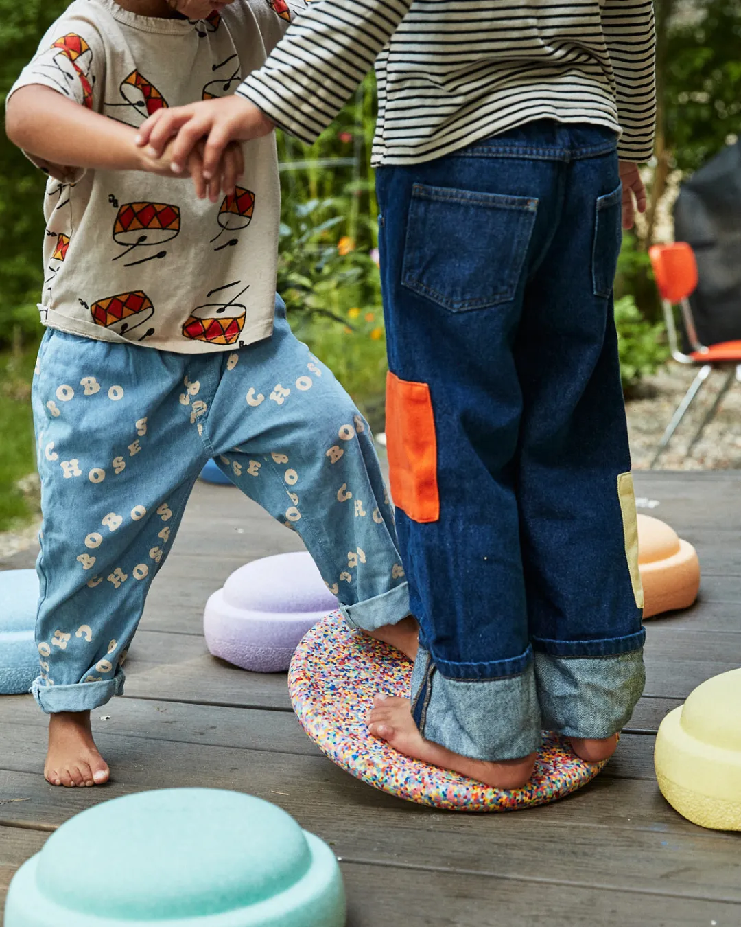 Stapelstein® Outdoor Toys|12-24 Months < Complete Balance and Stepping Stone Set