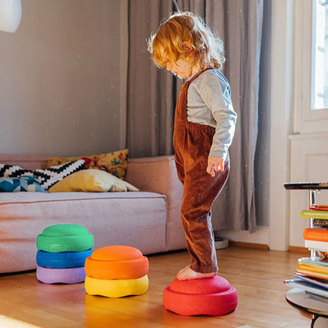 Stapelstein® Outdoor Toys|12-24 Months < Complete Balance and Stepping Stone Set