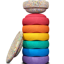 Stapelstein® Outdoor Toys|12-24 Months < Complete Balance and Stepping Stone Set