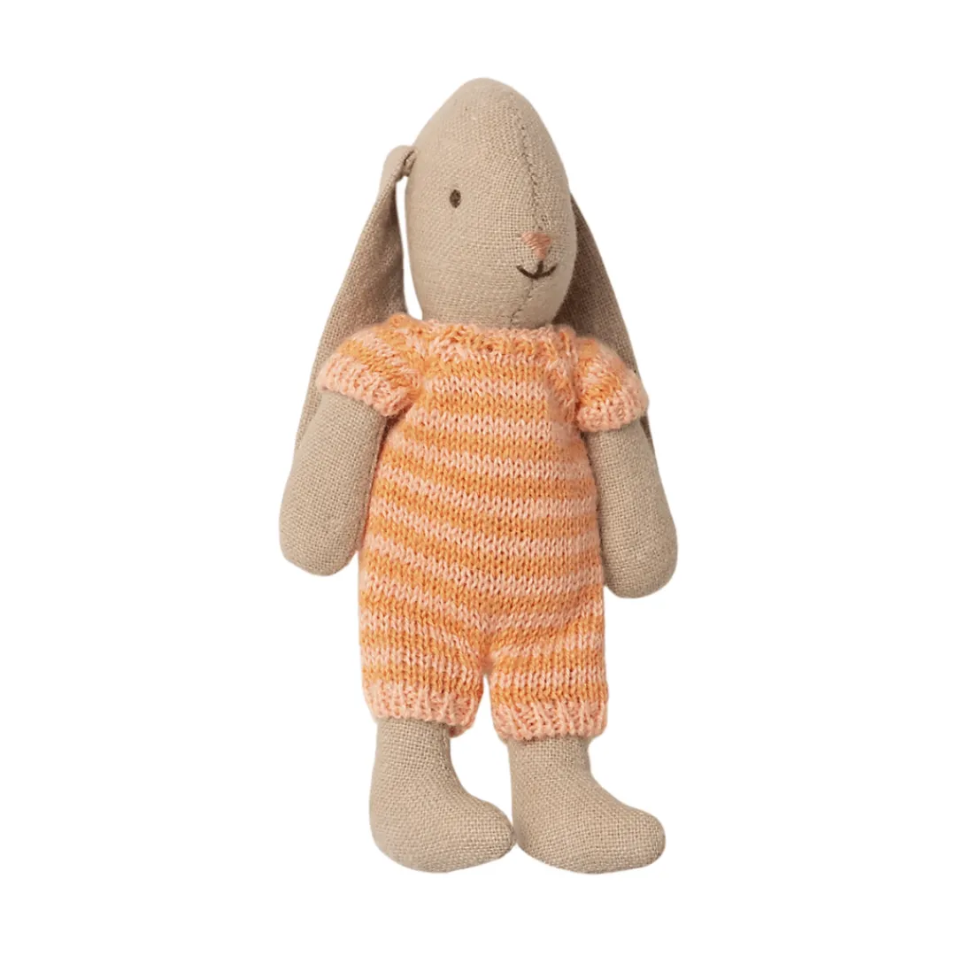 Maileg Maileg Collection|4 Years < Coral Pram Carriage and Micro Bunny