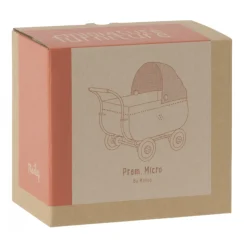 Maileg Maileg Collection|4 Years < Coral Pram Carriage and Micro Bunny