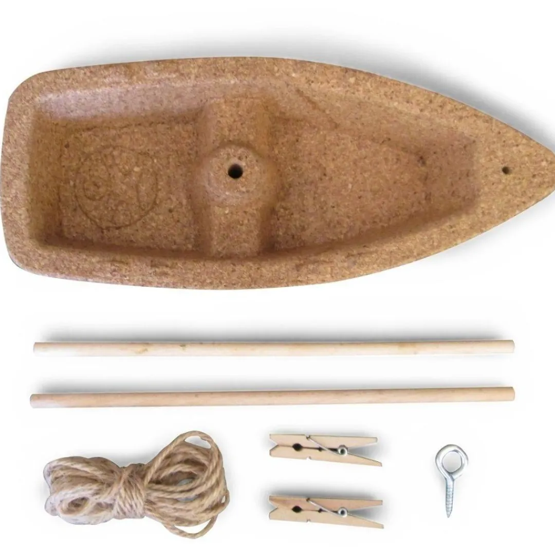 HABA Outdoor Toys|5 Years < Cork Boat DIY Kids Activity Kit