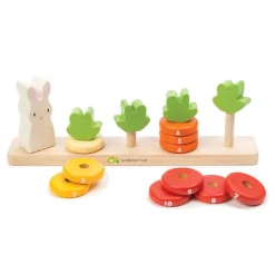Tender Leaf Toys Early Learning|Wooden Toys < Counting Carrots Stacker