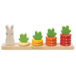 Tender Leaf Toys Early Learning|Wooden Toys < Counting Carrots Stacker