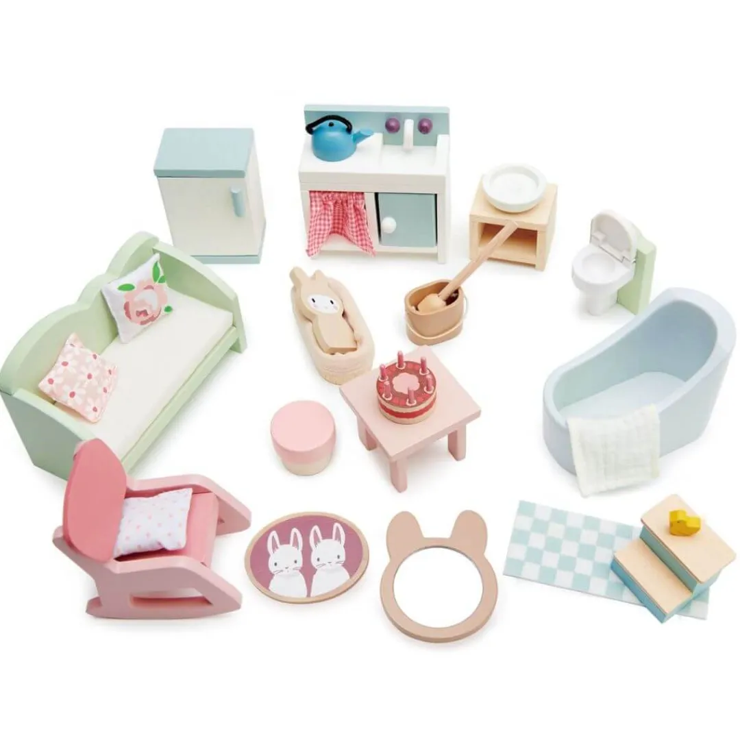 Tender Leaf Wooden Toys|4 Years < Countryside Dollhouse Furniture Set