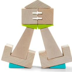 HABA Wooden Toys|4 Years < Crooked Tower Wooden Blocks