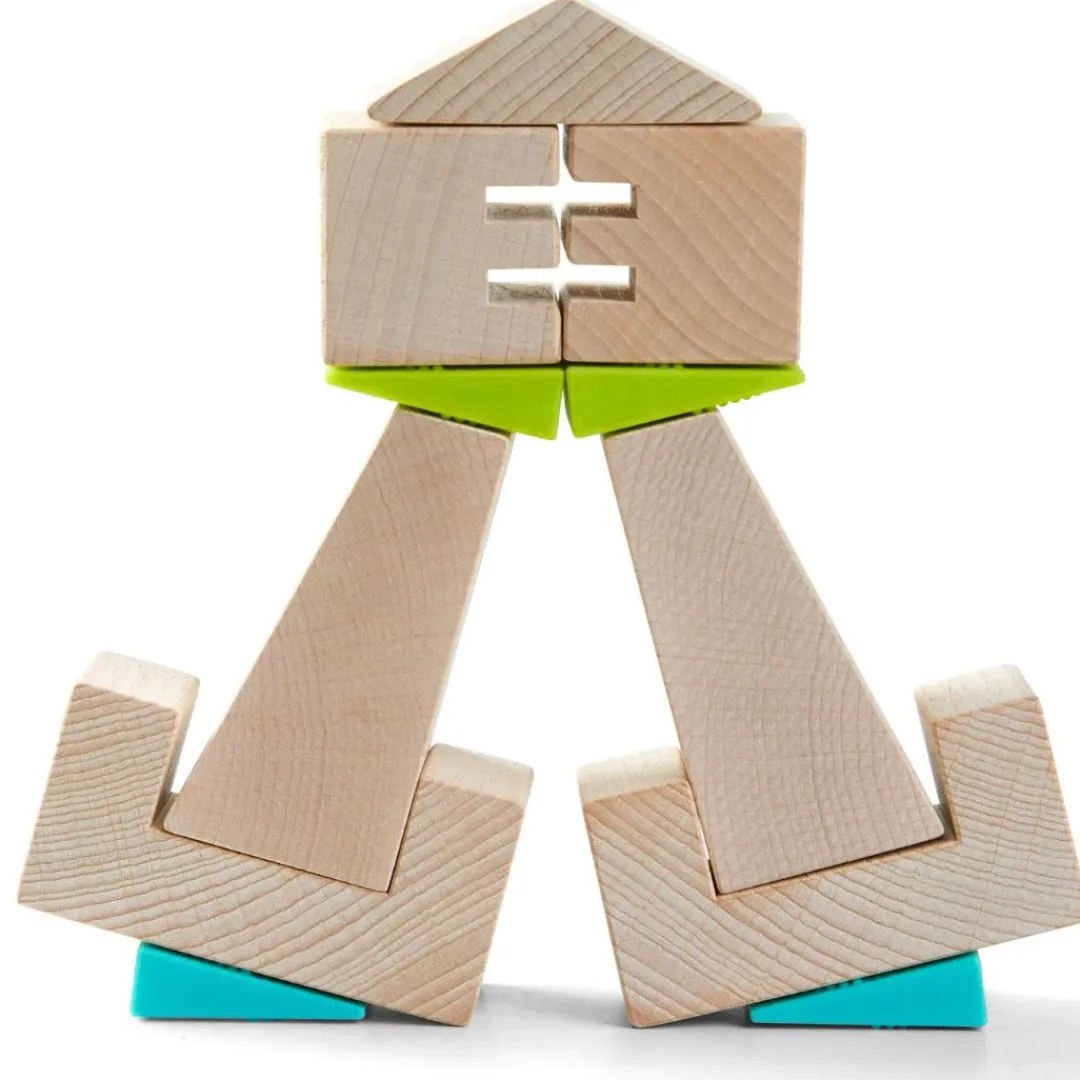 HABA Wooden Toys|4 Years < Crooked Tower Wooden Blocks