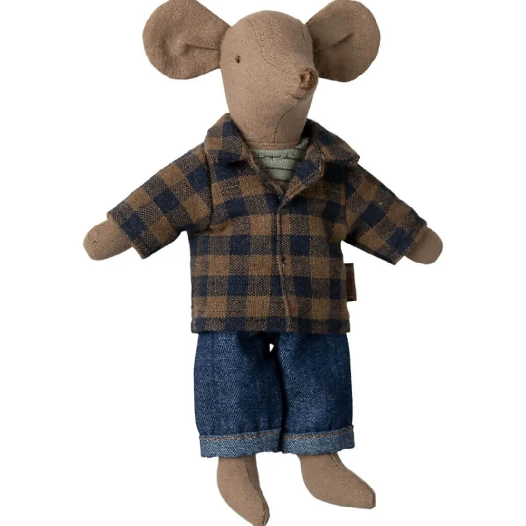 Maileg Maileg Collection|4 Years < Dad Mouse - Light Brown
