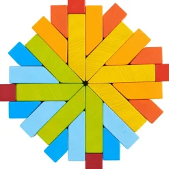 HABA Wooden Toys|4 Years < 3D Creative Stones Arranging Game