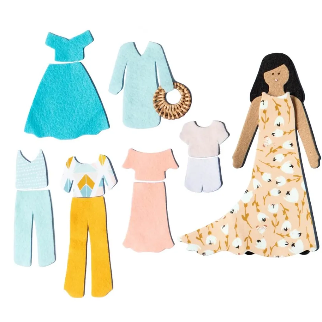 Lowercase Toys Dolls|4 Years < Deluxe Felt Doll Set
