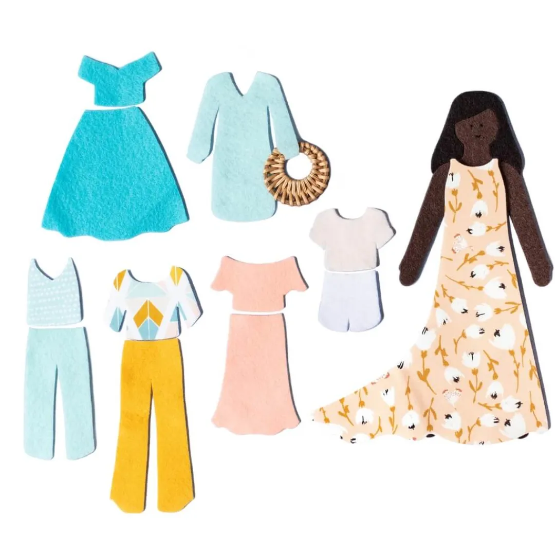 Lowercase Toys Dolls|4 Years < Deluxe Felt Doll Set