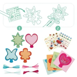 Djeco Fairies & Gnomes|5 Years < DIY Little Fairies Wand Making Kit