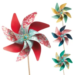 Djeco 5 Years|7+ Years < DIY Pinwheels Kit