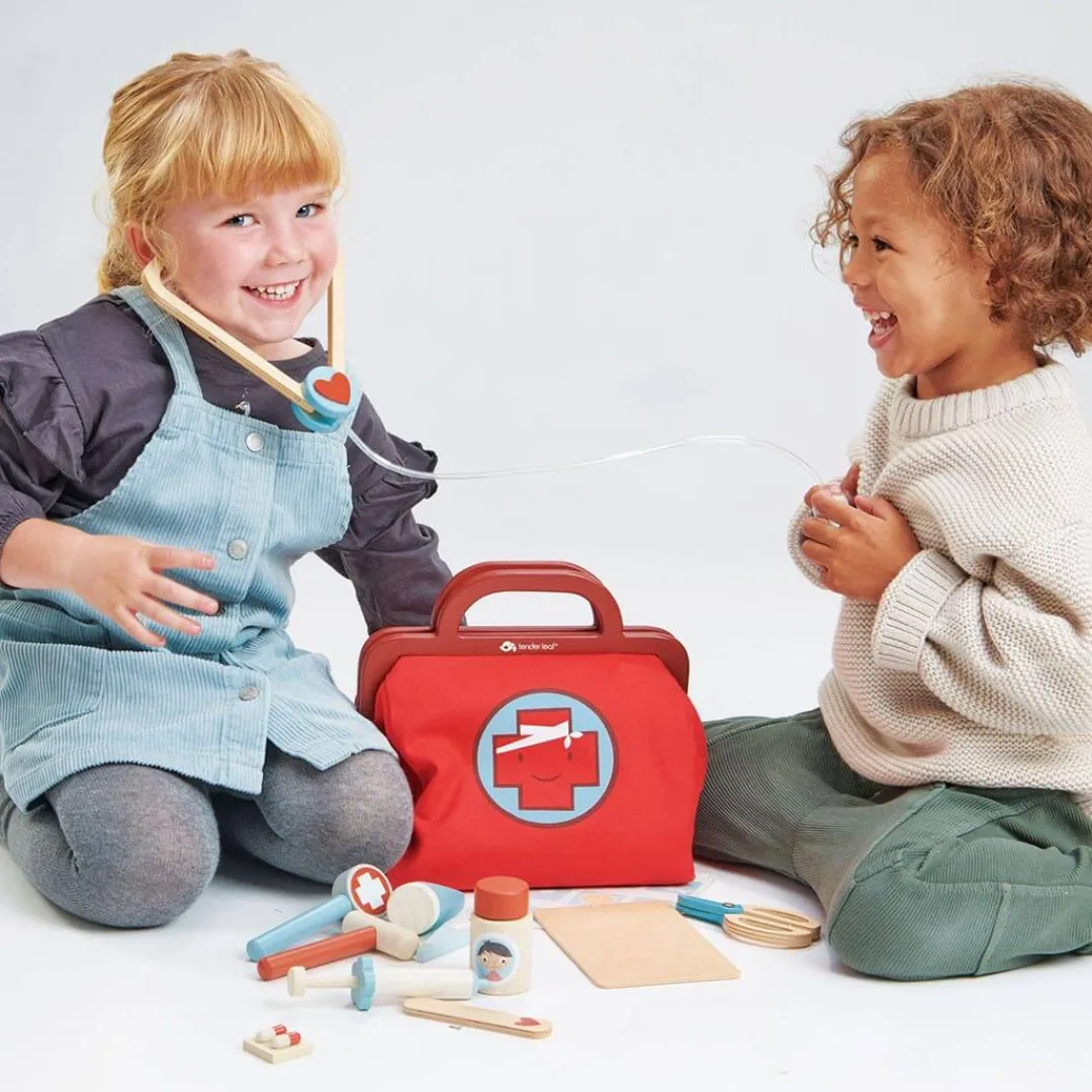 Tender Leaf Wooden Toys|4 Years < Doctor's Bag Wooden Play Set