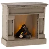 Maileg Maileg Collection|4 Years < Dollhouse Off-White Vintage Fireplace