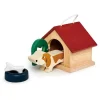 Tender Leaf Toys Wooden Toys|4 Years < Dollhouse Wooden Pet Dog Set