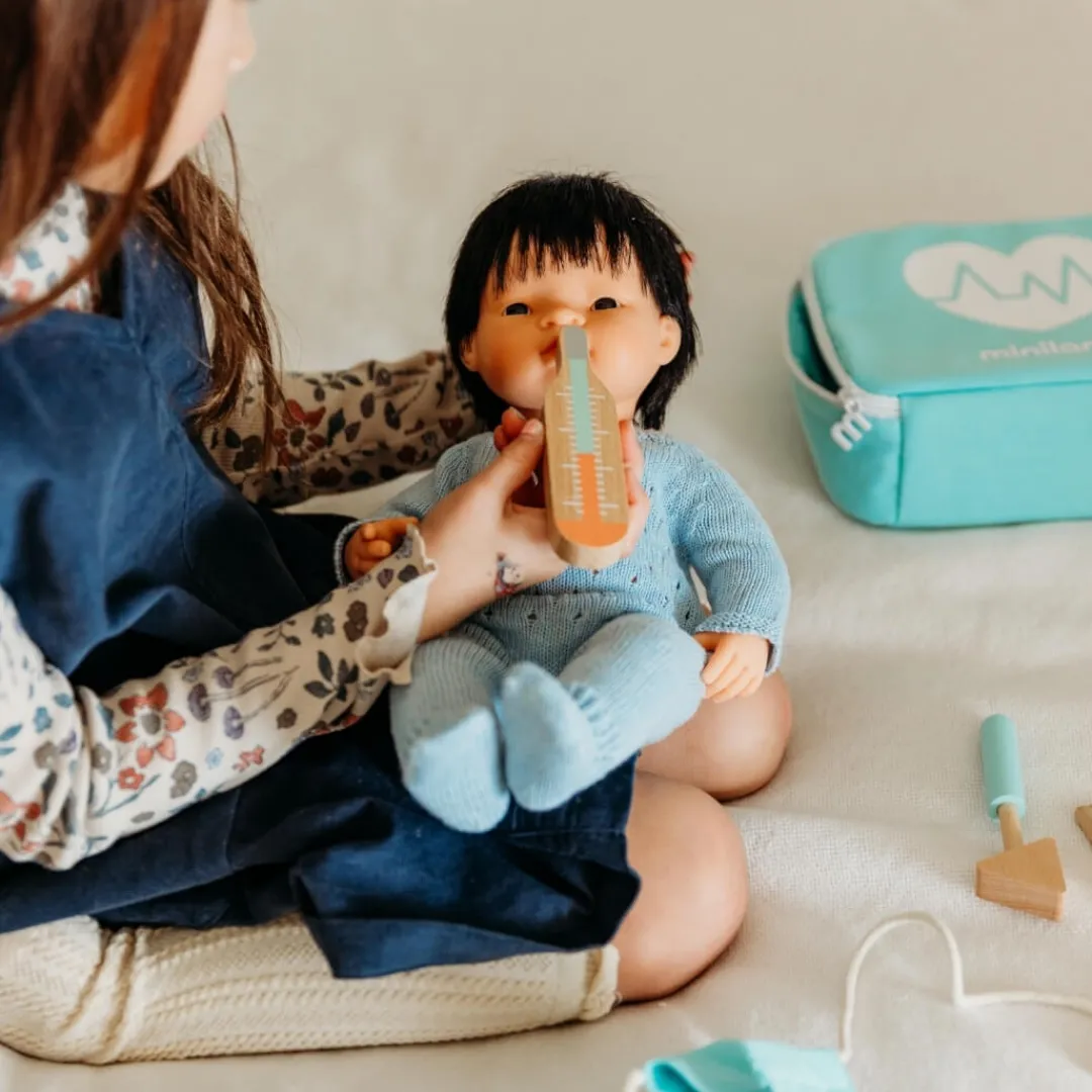 Miniland Wooden Toys|4 Years < Doll-Sized Wooden Doctor Set