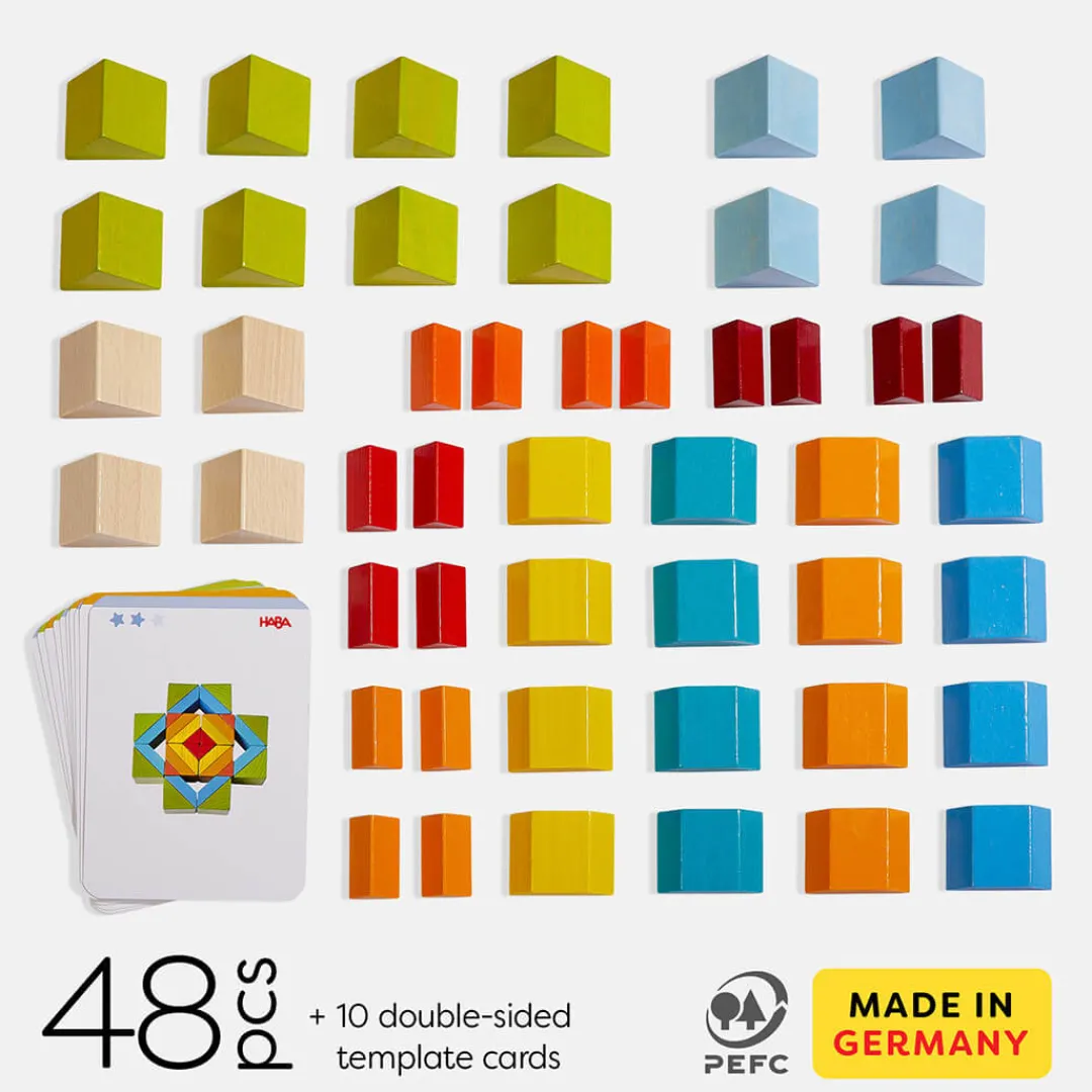 HABA Early Learning|Wooden Toys < 3D Wooden Mosaic Arranging Game