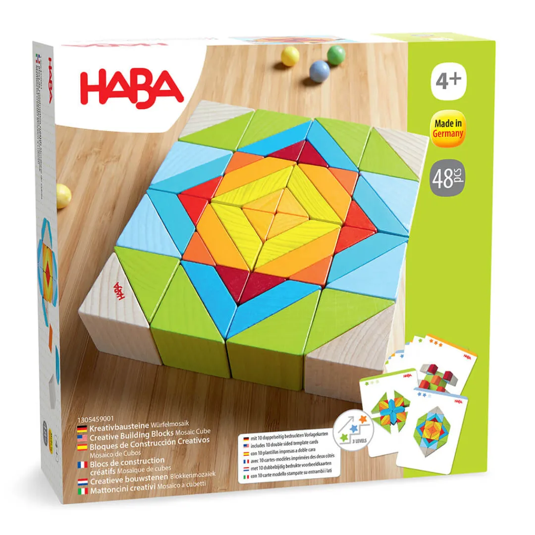 HABA Early Learning|Wooden Toys < 3D Wooden Mosaic Arranging Game