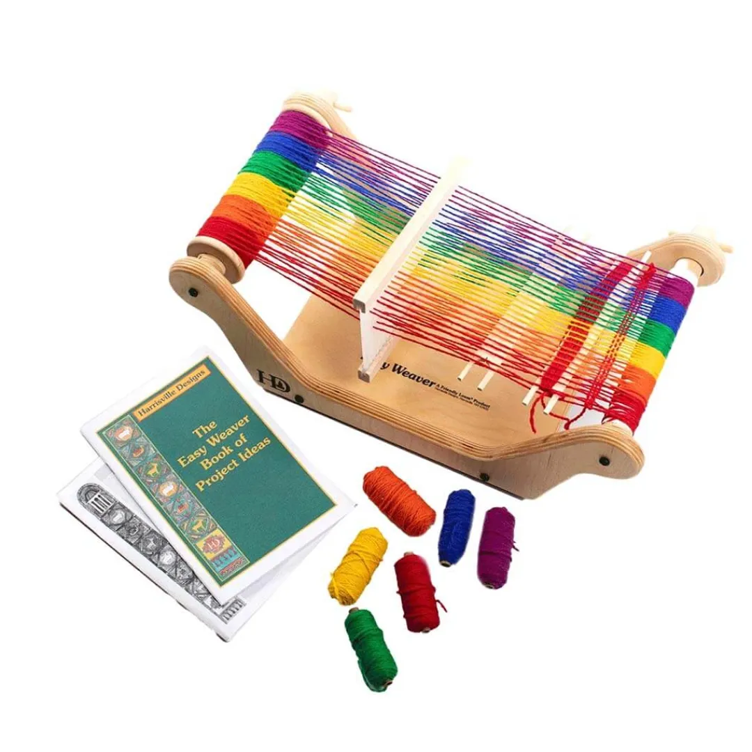 Harrisville Designs Wooden Toys|Made In The Usa < Easy Weaver - Kids Weaving Loom