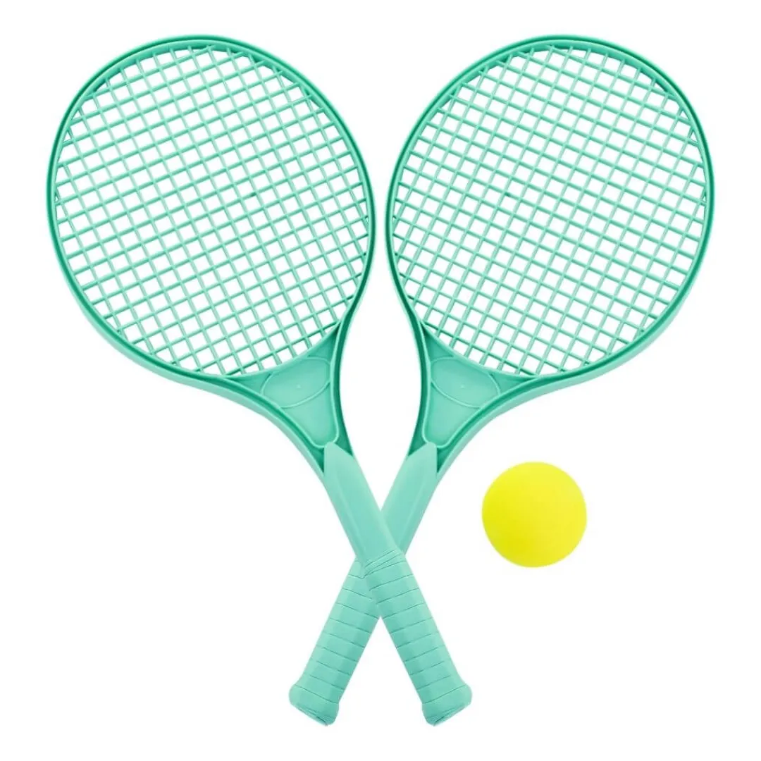Miniland Outdoor Toys|6 Years < ECO Rackets and Ball Set