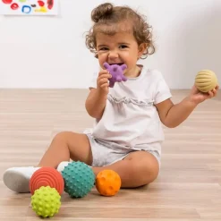 Miniland Early Learning|2 Years < Eco Rubber Sensory Ball Set